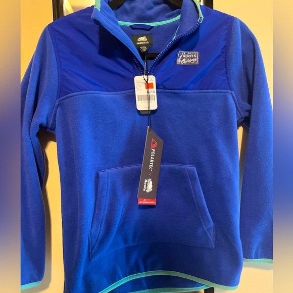 Roots kids polar fleece brand new with tags, XL - Picture 1 of 8